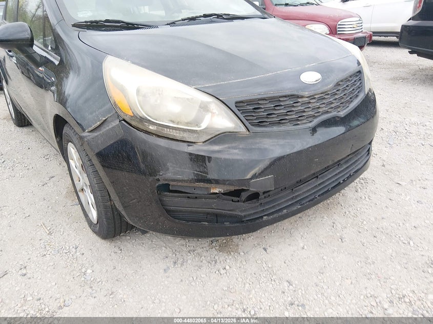 2013 Kia Rio Lx VIN: KNADM4A31D6286012 Lot: 44802065