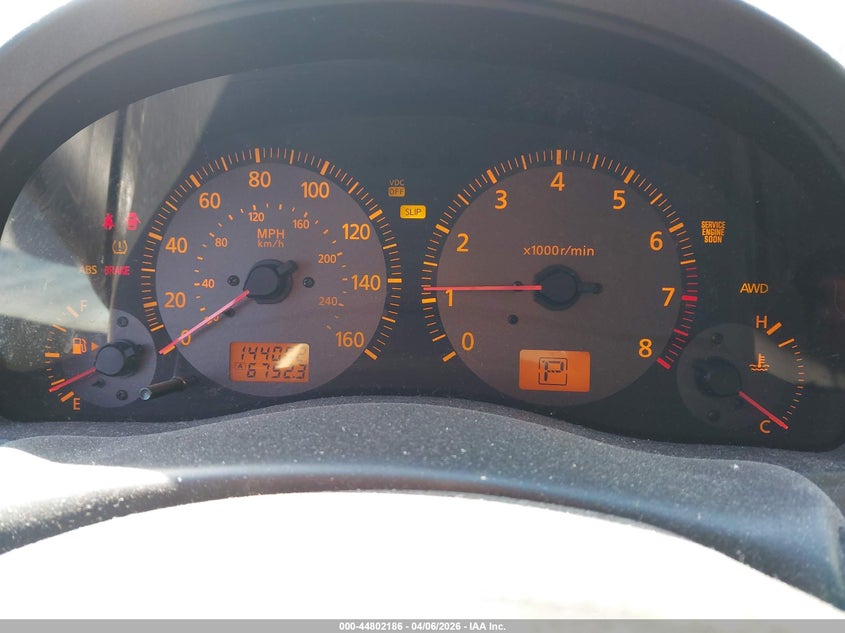 2004 Infiniti G35X VIN: JNKCV51F44M719814 Lot: 44802186