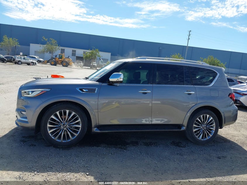 2021 Infiniti Qx80 Sensory Awd VIN: JN8AZ2BC4M9475539 Lot: 44802222