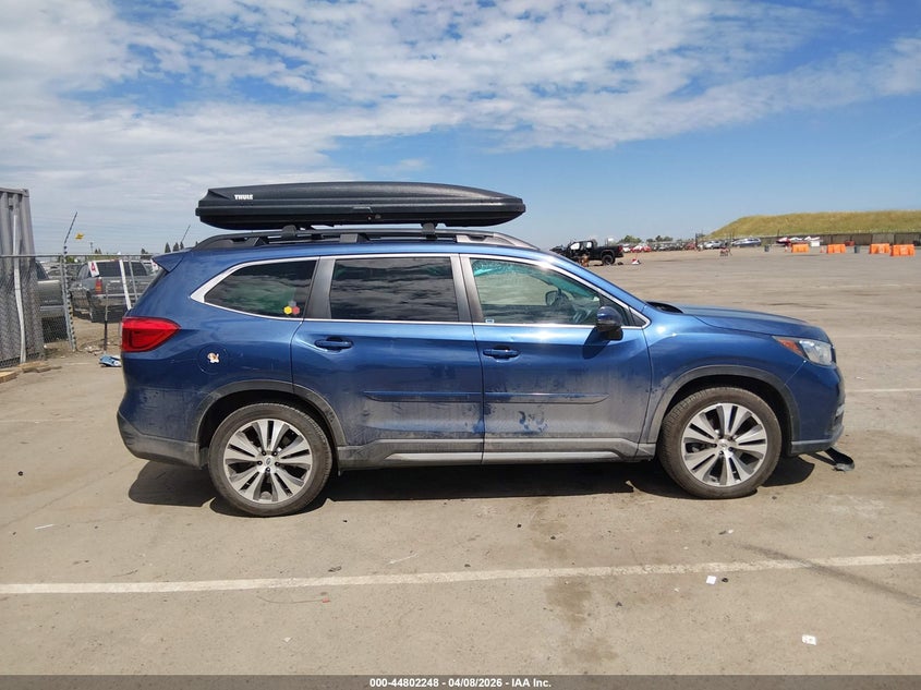 2021 Subaru Ascent 2.4 Limited blue Lot 111044802248 Vin 4S4WMAMD3M3436374