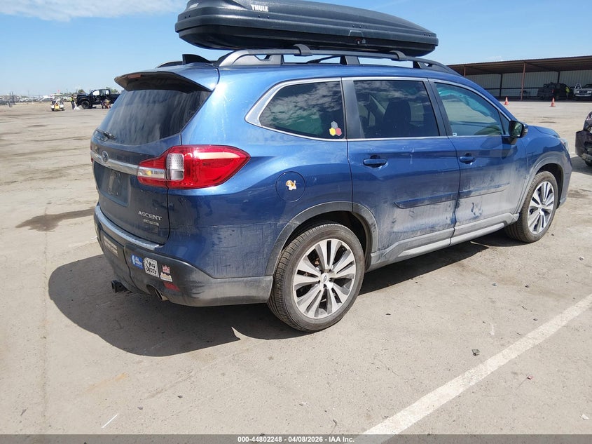 2021 Subaru Ascent 2.4 Limited blue Lot 111044802248 Vin 4S4WMAMD3M3436374