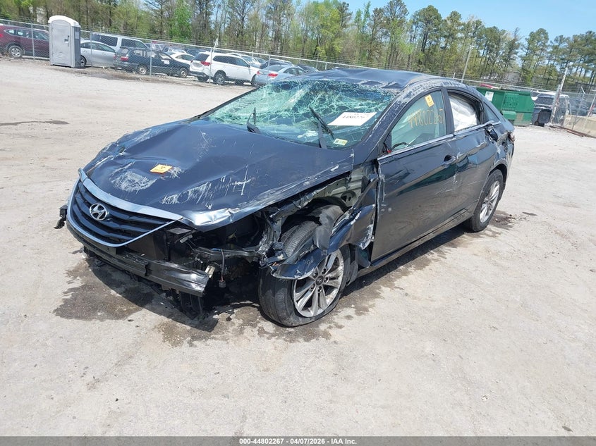 2012 Hyundai Sonata 2.4 Gls blue Lot 111044802267 Vin 5NPEB4AC5CH394036