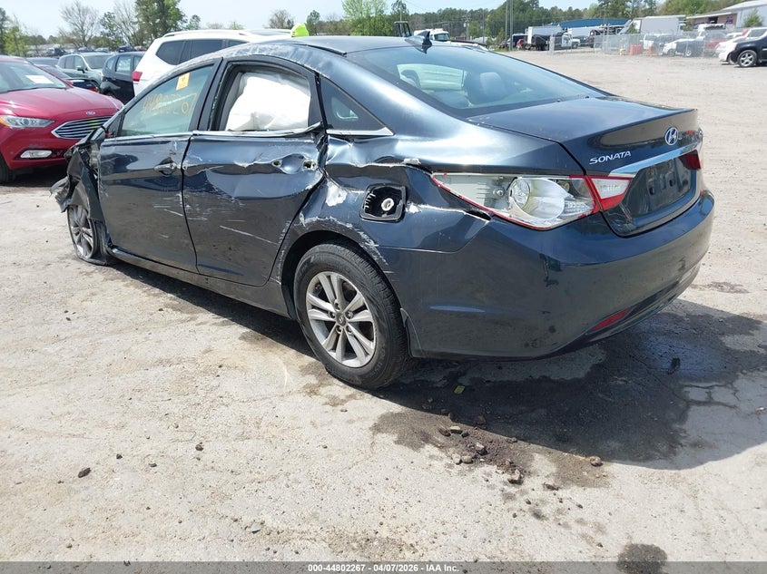 2012 Hyundai Sonata 2.4 Gls blue Lot 111044802267 Vin 5NPEB4AC5CH394036