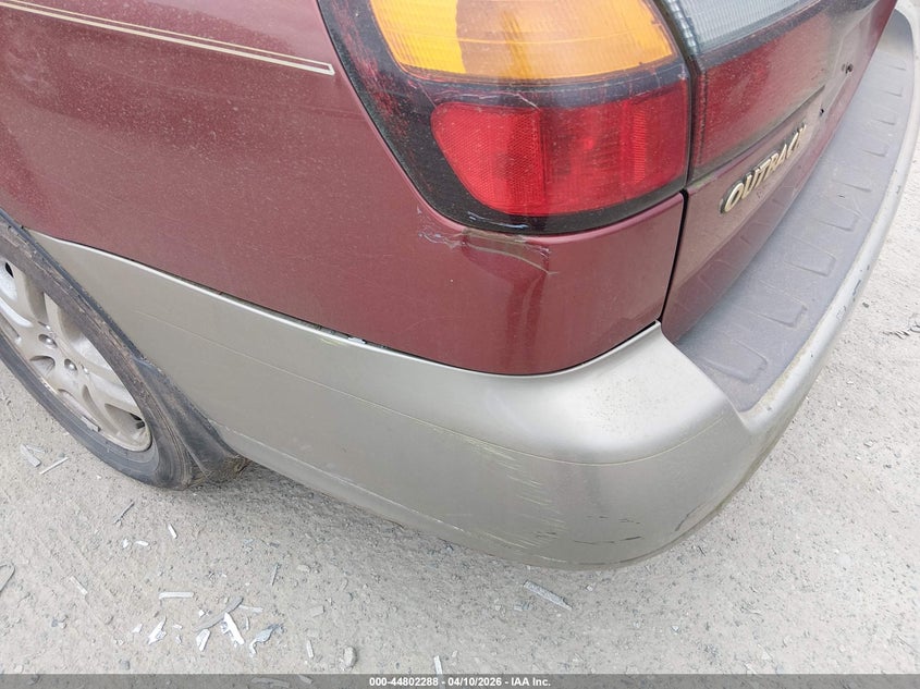 2002 Subaru Outback VIN: 4S3BH665627658181 Lot: 44802288