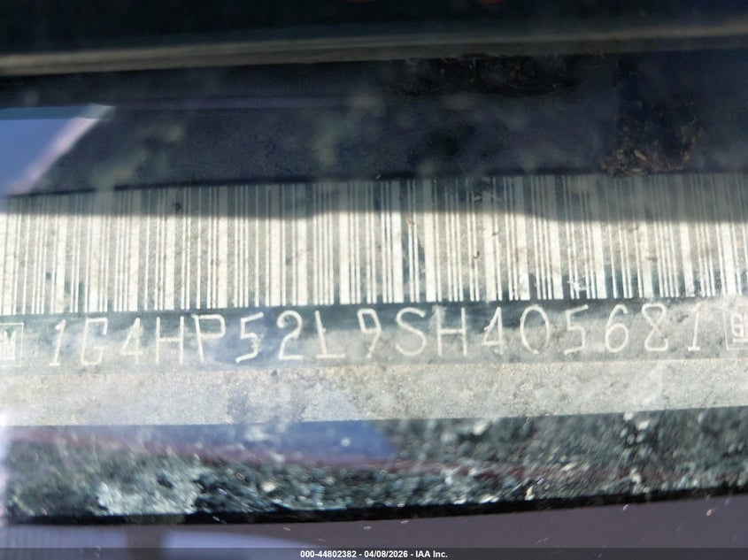 1995 Buick Lesabre VIN: LOT-1-44802382 Lot: 44802382