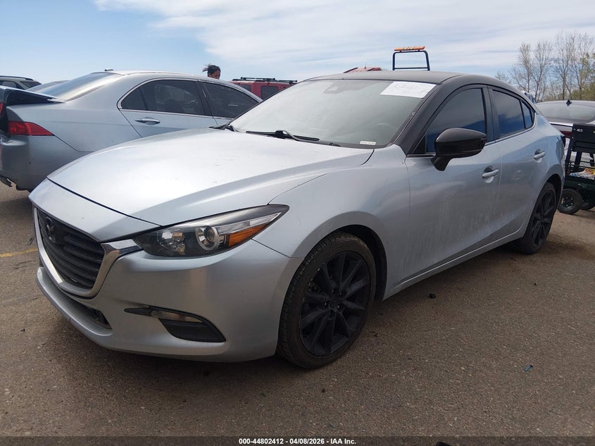 2018 Mazda 3 2.5 Touring grey Lot 111044802412 Vin 3MZBN1V30JM205946