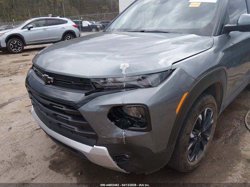 2022 Chevrolet Trailblazer Awd Lt VIN: KL79MRSLXNB096476 Lot: 44802462