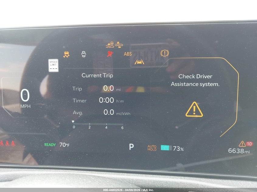 2025 Kia Ev6 Light Long Range VIN: 5XYC34JAXSG009451 Lot: 44802526