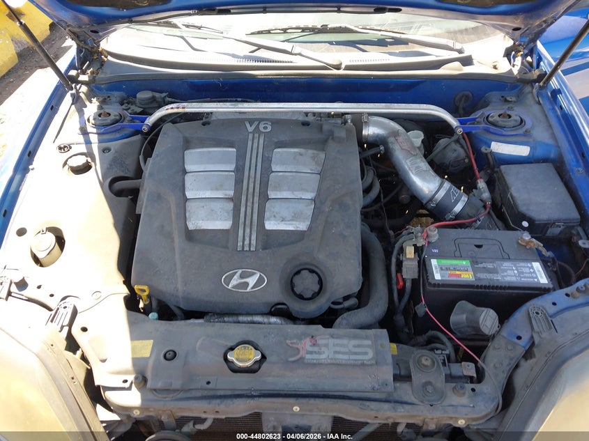 2004 Hyundai Tiburon Gt V6/Gt V6 Special Edition VIN: KMHHN65F04U108293 Lot: 44802623