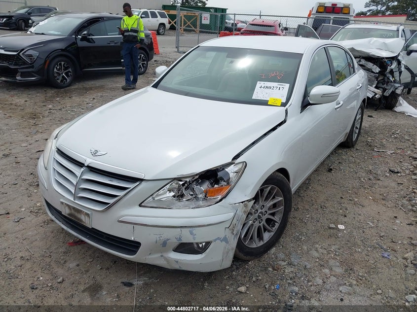 2011 Hyundai Genesis 3.8 VIN: KMHGC4DE3BU114729 Lot: 44802717