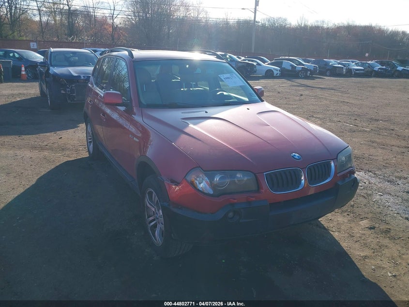 2005 BMW X3 3.0I VIN: WBXPA93405WD12375 Lot: 44802771