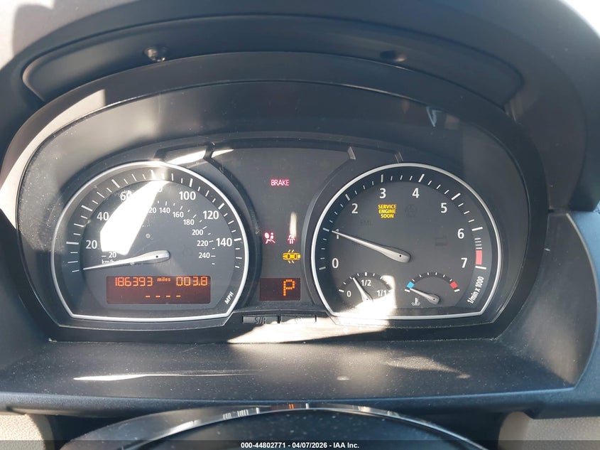 2005 BMW X3 3.0I VIN: WBXPA93405WD12375 Lot: 44802771