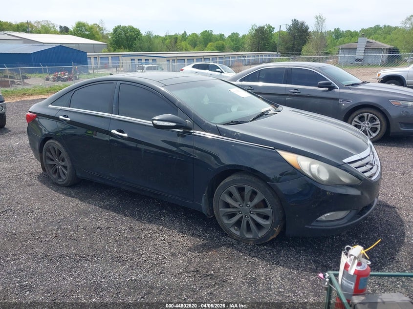 2012 Hyundai Sonata 2.0 Limited 2.0T black Lot 111044802820 Vin 5NPEC4AB1CH492100