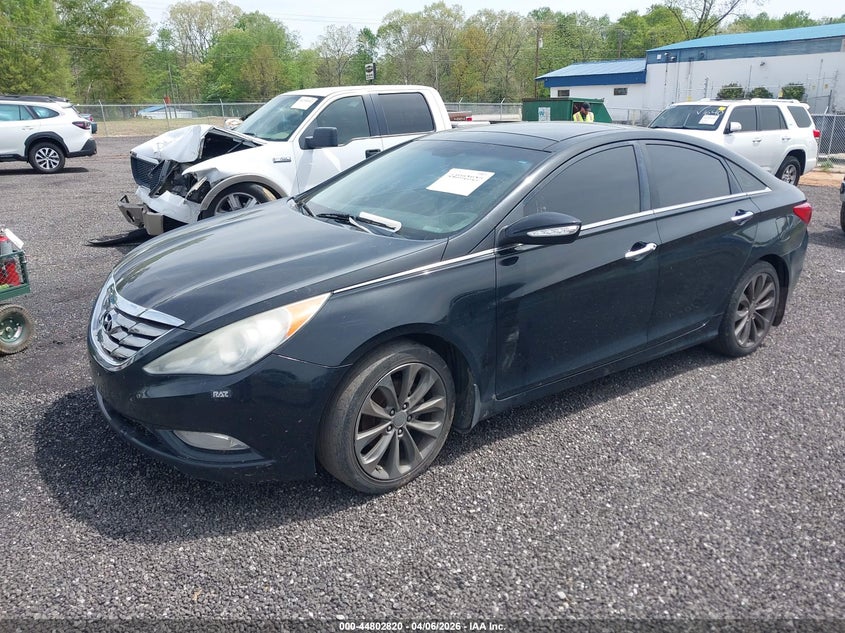 2012 Hyundai Sonata 2.0 Limited 2.0T black Lot 111044802820 Vin 5NPEC4AB1CH492100