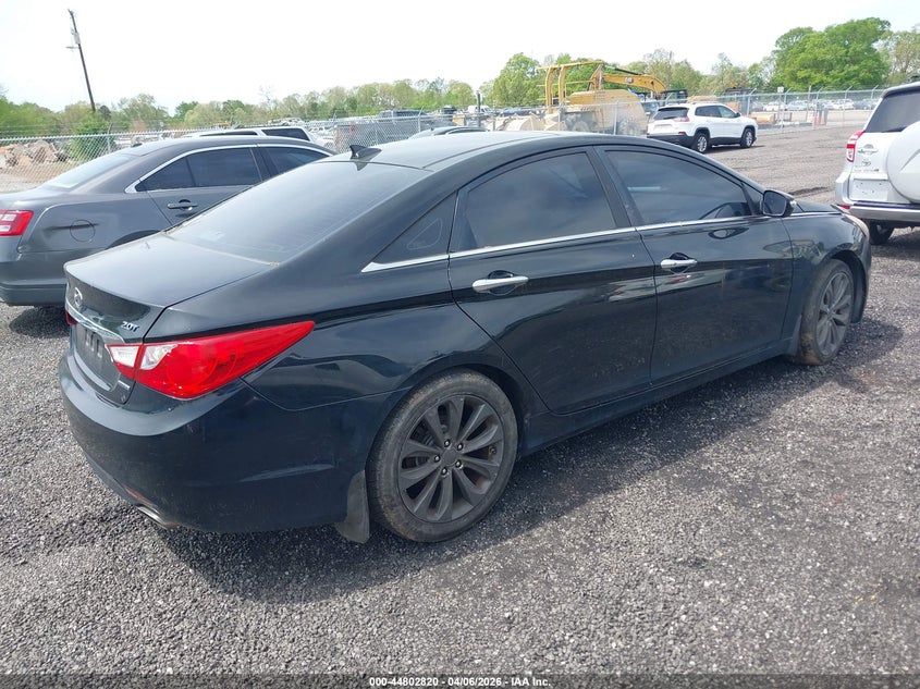 2012 Hyundai Sonata 2.0 Limited 2.0T black Lot 111044802820 Vin 5NPEC4AB1CH492100
