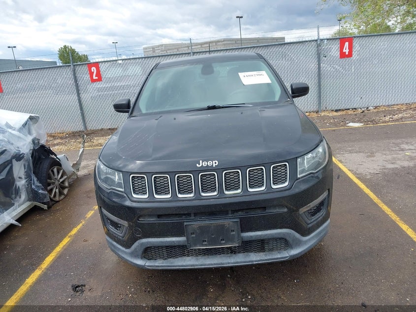 2018 Jeep Compass Sport Fwd VIN: 3C4NJCABXJT468987 Lot: 44802906