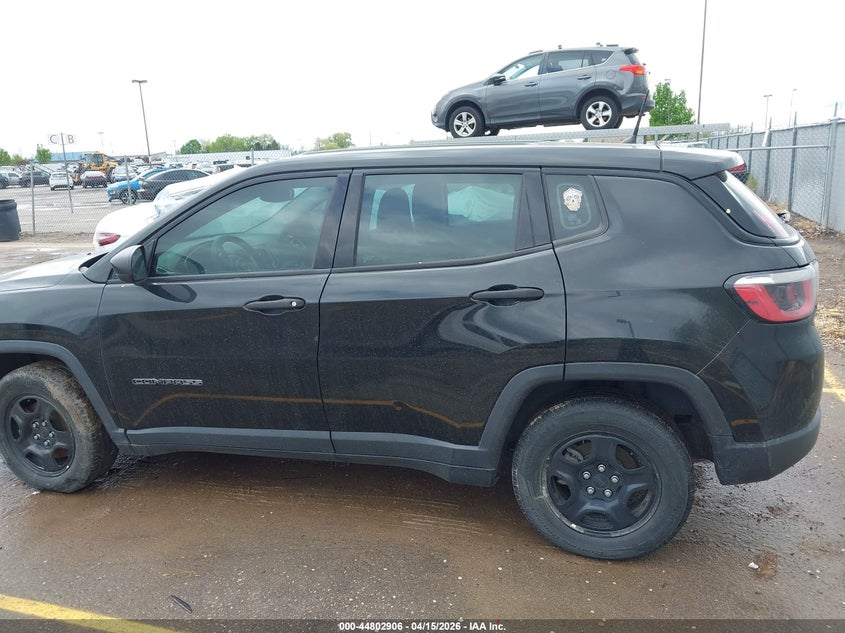 2018 Jeep Compass Sport Fwd VIN: 3C4NJCABXJT468987 Lot: 44802906
