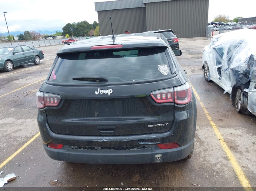 2018 Jeep Compass Sport Fwd VIN: 3C4NJCABXJT468987 Lot: 44802906