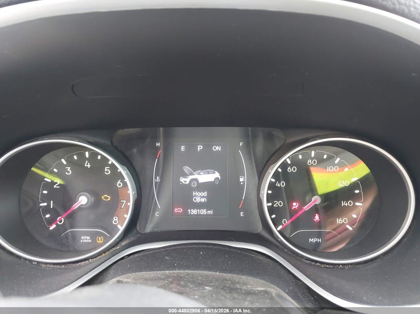 2018 Jeep Compass Sport Fwd VIN: 3C4NJCABXJT468987 Lot: 44802906