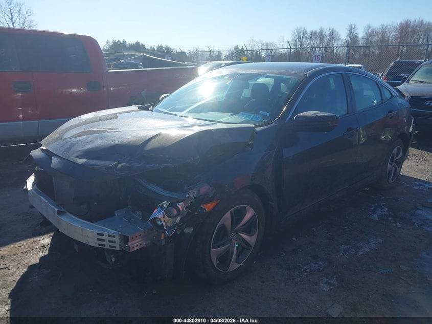 2020 Honda Civic Lx 2HGFC2F66LH524246 photo 1