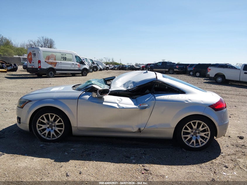 2008 Audi Tt 3.2 VIN: TRUDD38J481005833 Lot: 44802931