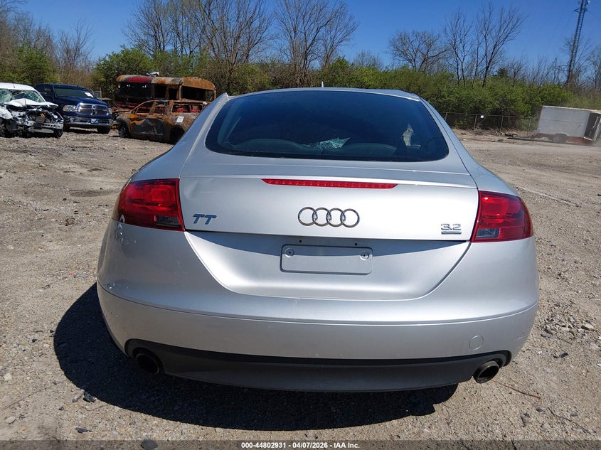 2008 Audi Tt 3.2 VIN: TRUDD38J481005833 Lot: 44802931