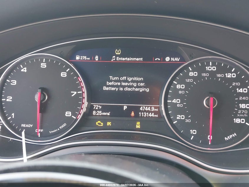 2017 Audi A7 3.0T Premium Plus VIN: WAUW2AFC9HN065646 Lot: 44802978