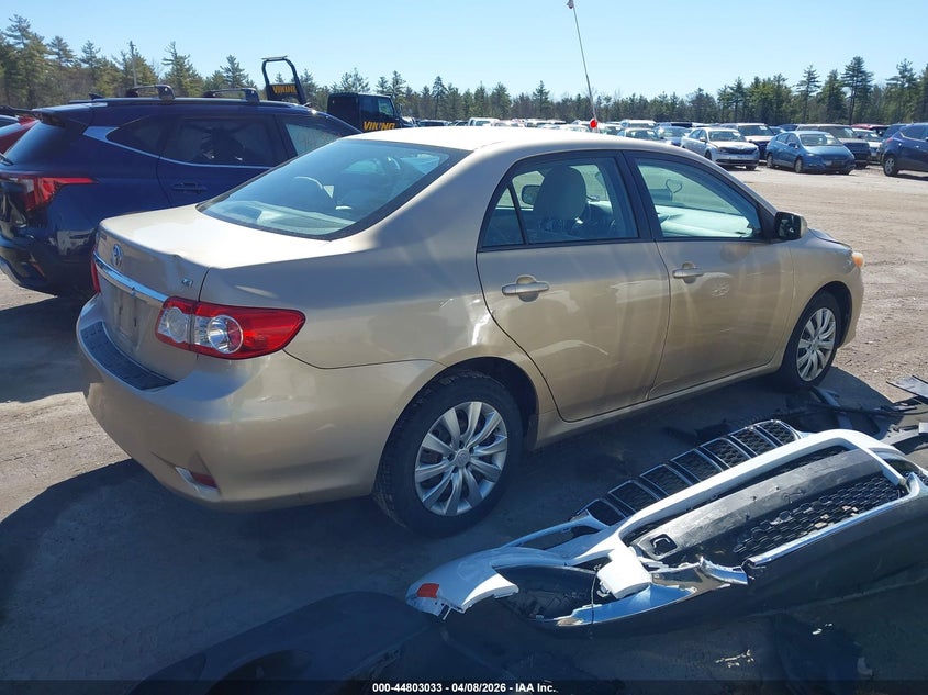 2012 Toyota Corolla 1.8 Le gold Lot 111044803033 Vin 2T1BU4EE4CC824974
