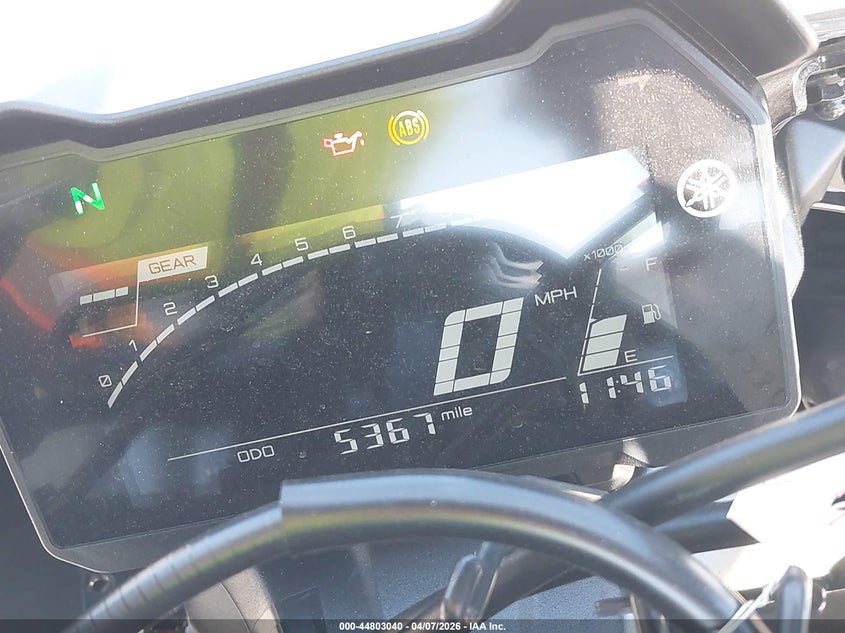 2024 Yamaha Yzfr7 VIN: JYARM38E6RA011696 Lot: 44803040