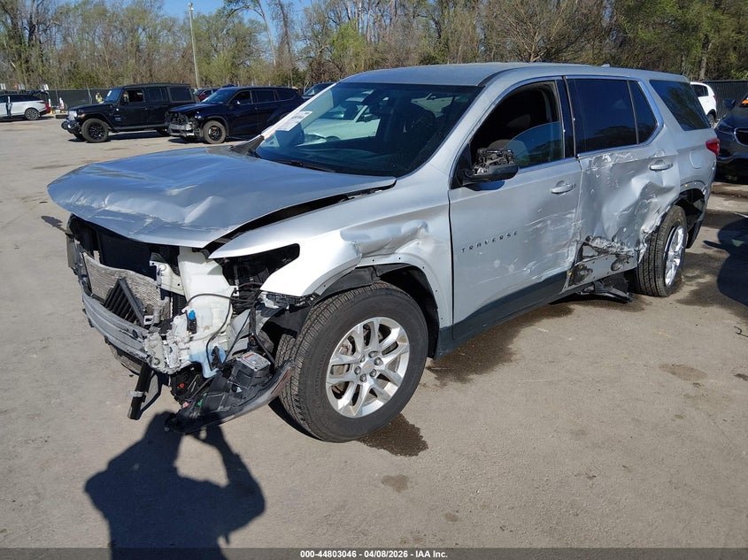 2019 Chevrolet Traverse Ls 1GNERFKW0KJ173909 photo 1