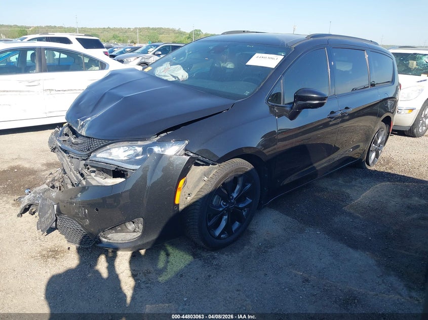2019 Chrysler Pacifica 3.6 Limited black Lot 111044803063 Vin 2C4RC1GG6KR500115