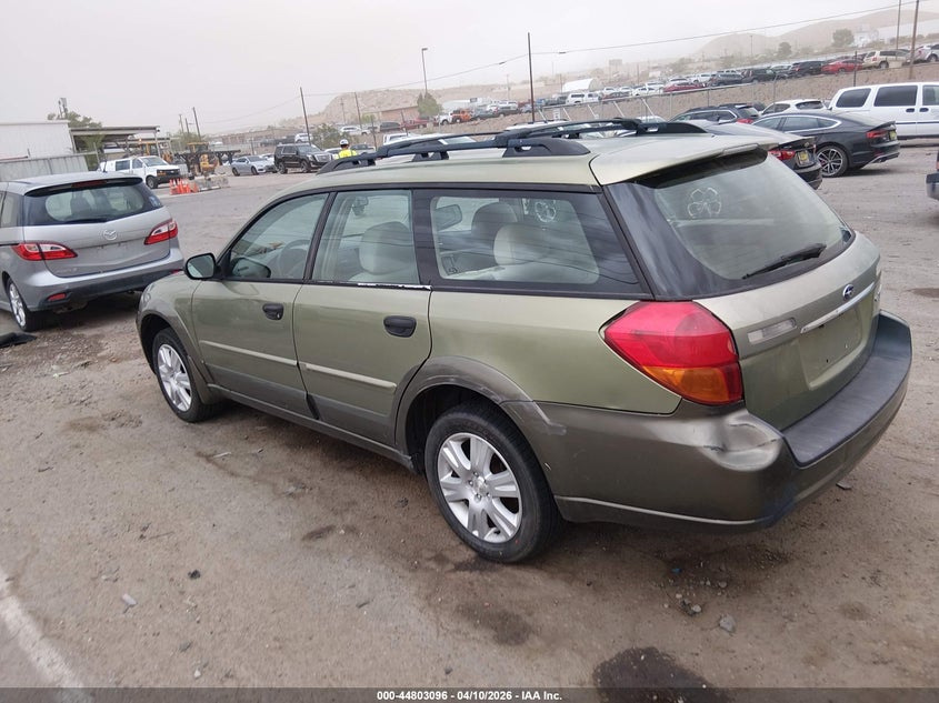 2005 Subaru Outback 2.5I VIN: 4S4BP61C056376441 Lot: 44803096