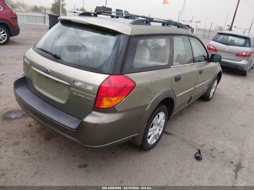 2005 Subaru Outback 2.5I VIN: 4S4BP61C056376441 Lot: 44803096