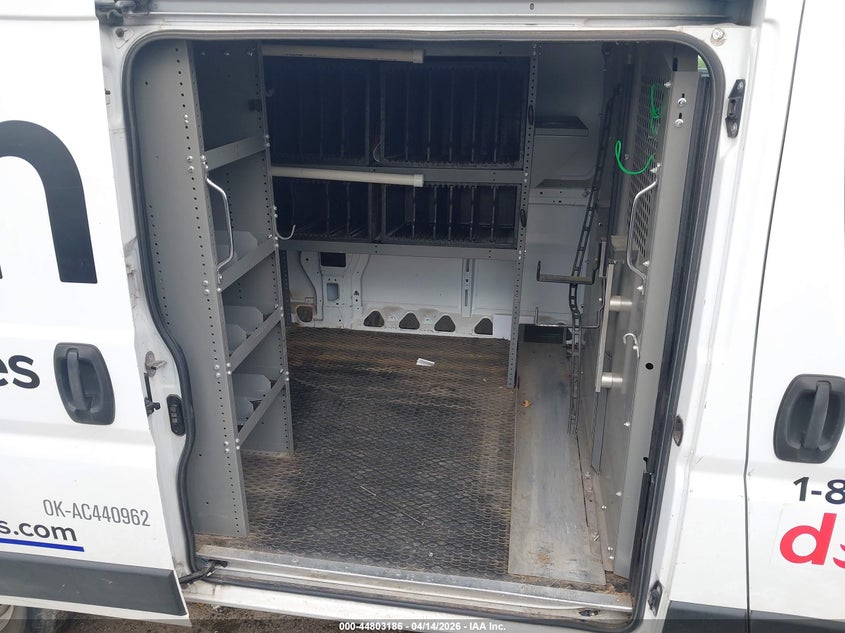 2019 Ram Promaster 1500 Low Roof 136 Wb VIN: 3C6TRVAG2KE531939 Lot: 44803186