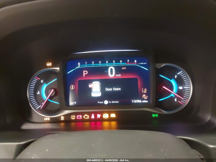 2020 Honda Passport Awd Ex-L VIN: 5FNYF8H52LB020871 Lot: 44803313