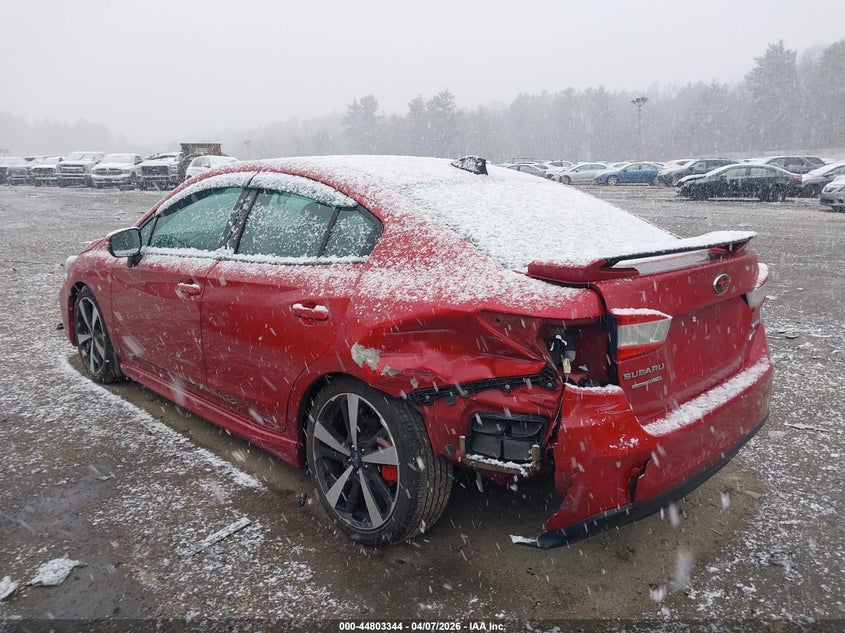 Vin: 4s3gkal6xj3605772, lot: 45300612, subaru impreza 2.0i sport 20183