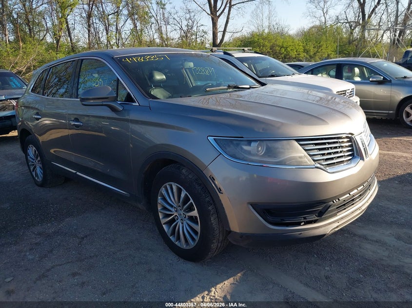 2016 Lincoln Mkx Select