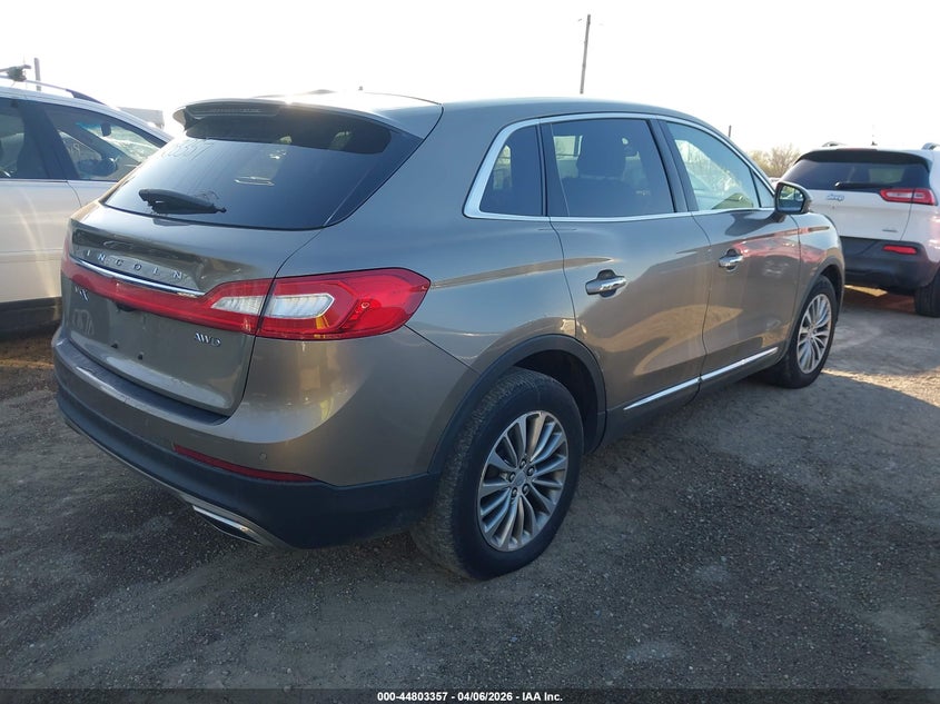 2016 Lincoln Mkx Select