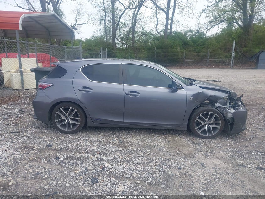 2014 Lexus Ct 200H VIN: JTHKD5BH8E2178892 Lot: 44803389