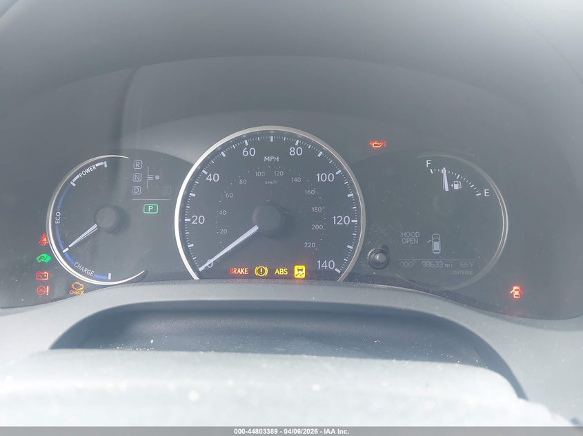 2014 Lexus Ct 200H VIN: JTHKD5BH8E2178892 Lot: 44803389