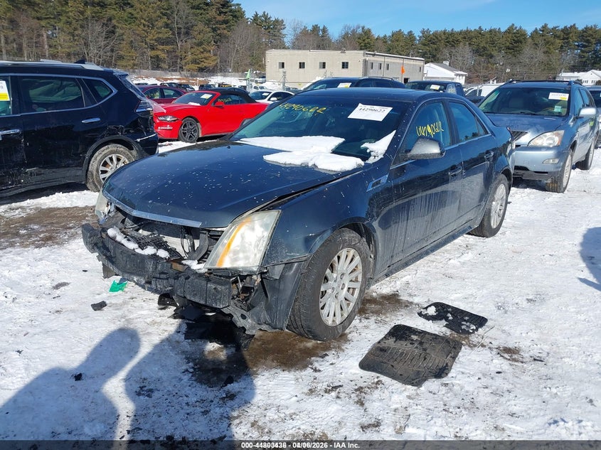 2012 Cadillac Cts 3.0 Cts Standard blue Lot 111044803436 Vin 1G6DC5E52C0158244