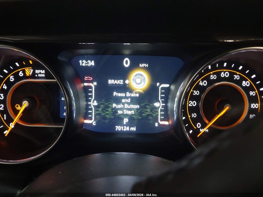 2022 Jeep Gladiator Altitude 4X4 VIN: 1C6HJTAG4NL144712 Lot: 44803482