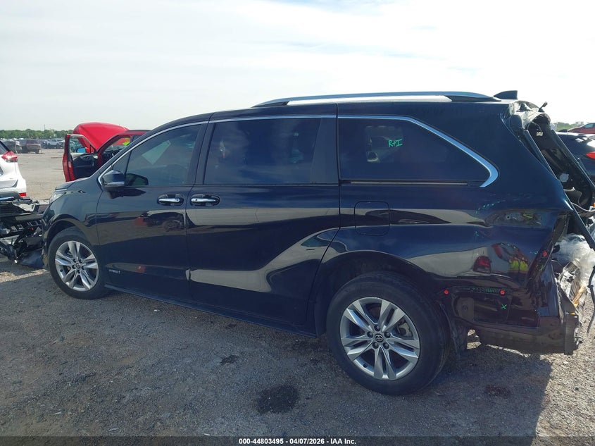 2021 Toyota Sienna Limited VIN: 5TDZSKFCXMS033279 Lot: 44803495