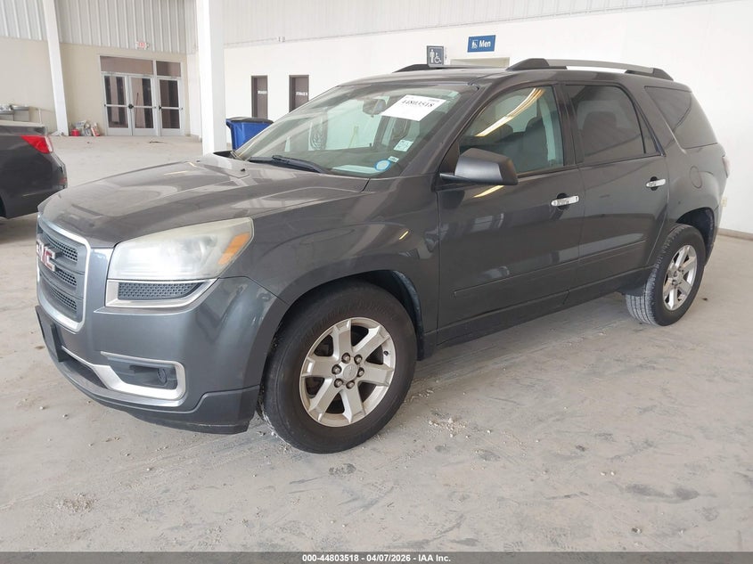 Vin: 1gkkrned7dj130496, lot: 45300786, gmc acadia sle-1 20132