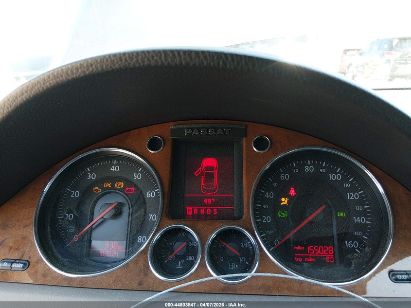 2008 Volkswagen Passat Lux VIN: WVWTK73C28E178187 Lot: 44803547