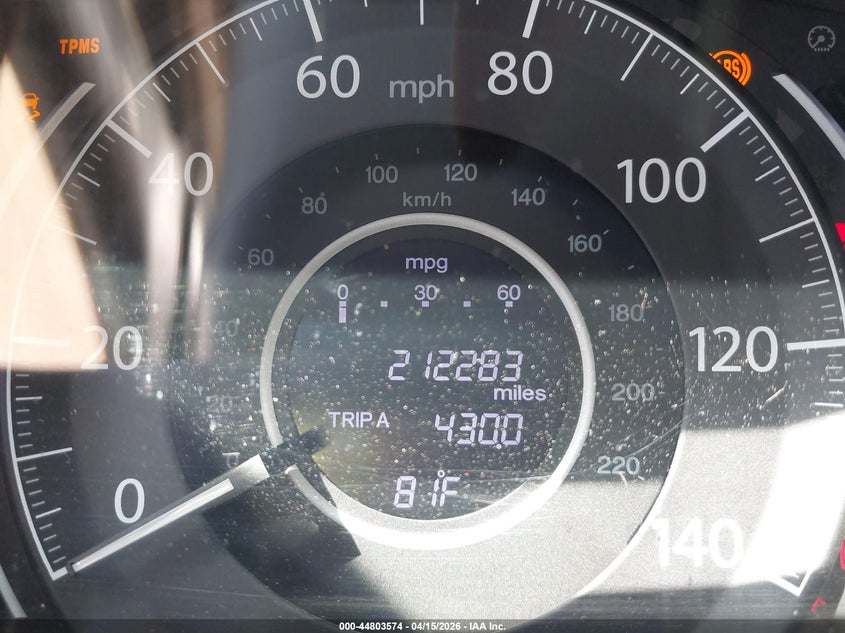 2013 Honda Cr-V Lx VIN: 2HKRM4H3XDH605931 Lot: 44803574