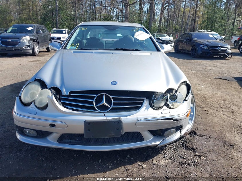 2005 Mercedes-Benz Clk 500 VIN: WDBTJ75J25F128537 Lot: 44803618