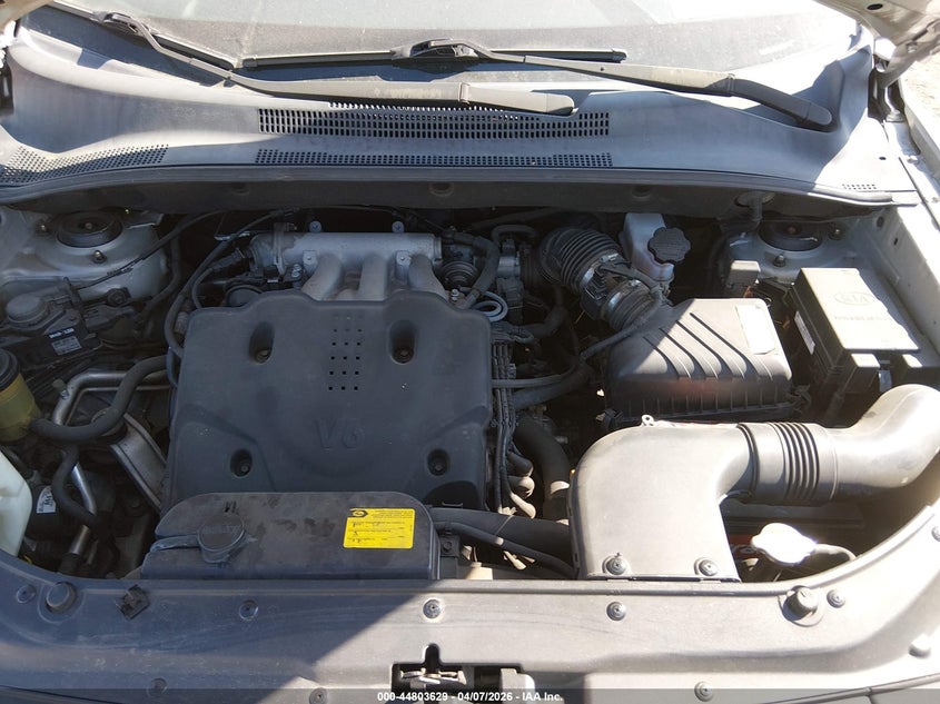 2008 Kia Sportage Lx V6 VIN: KNDJF723X87454469 Lot: 44803629