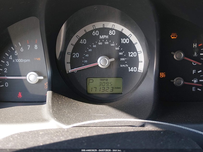 2008 Kia Sportage Lx V6 VIN: KNDJF723X87454469 Lot: 44803629