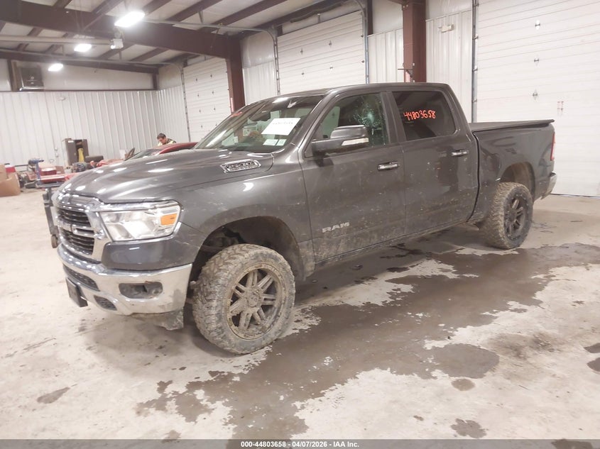 2019 Ram 1500 Big Horn/Lone Star  4x4 5'7 Box 1C6SRFFT6KN564803 photo 1